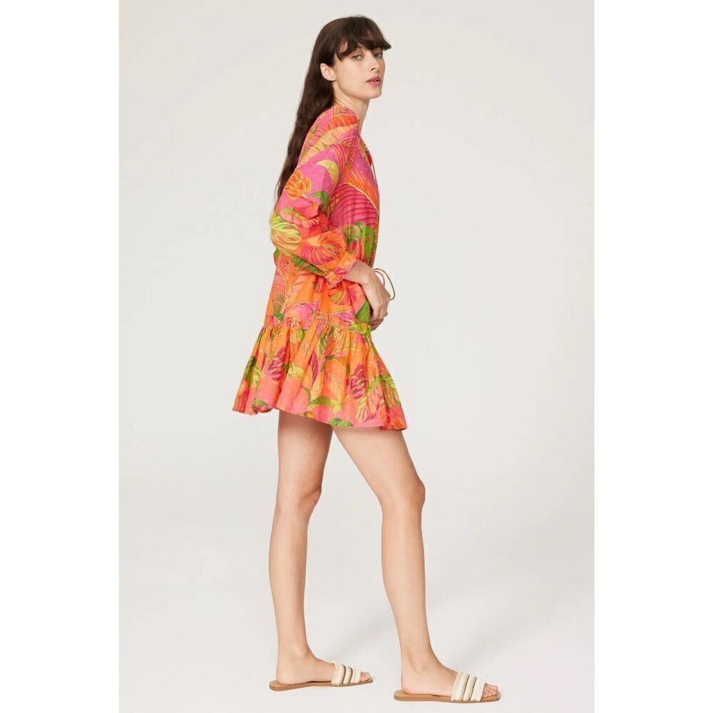 Farm Rio Ombré Forest Mini Dress XS NEW - Picture 4 of 7